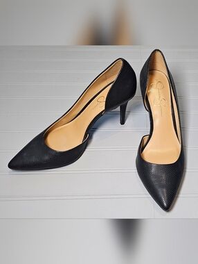 Jessica Simpson Black Stiletto Heels size 9.5
